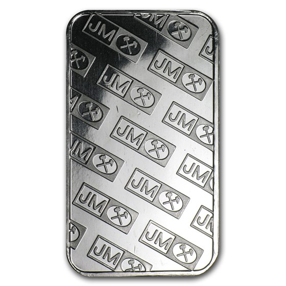 1 oz Palladium Bar - Johnson Matthey