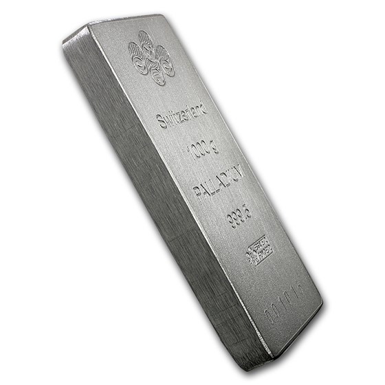 1 kilo Palladium Bar - PAMP Suisse