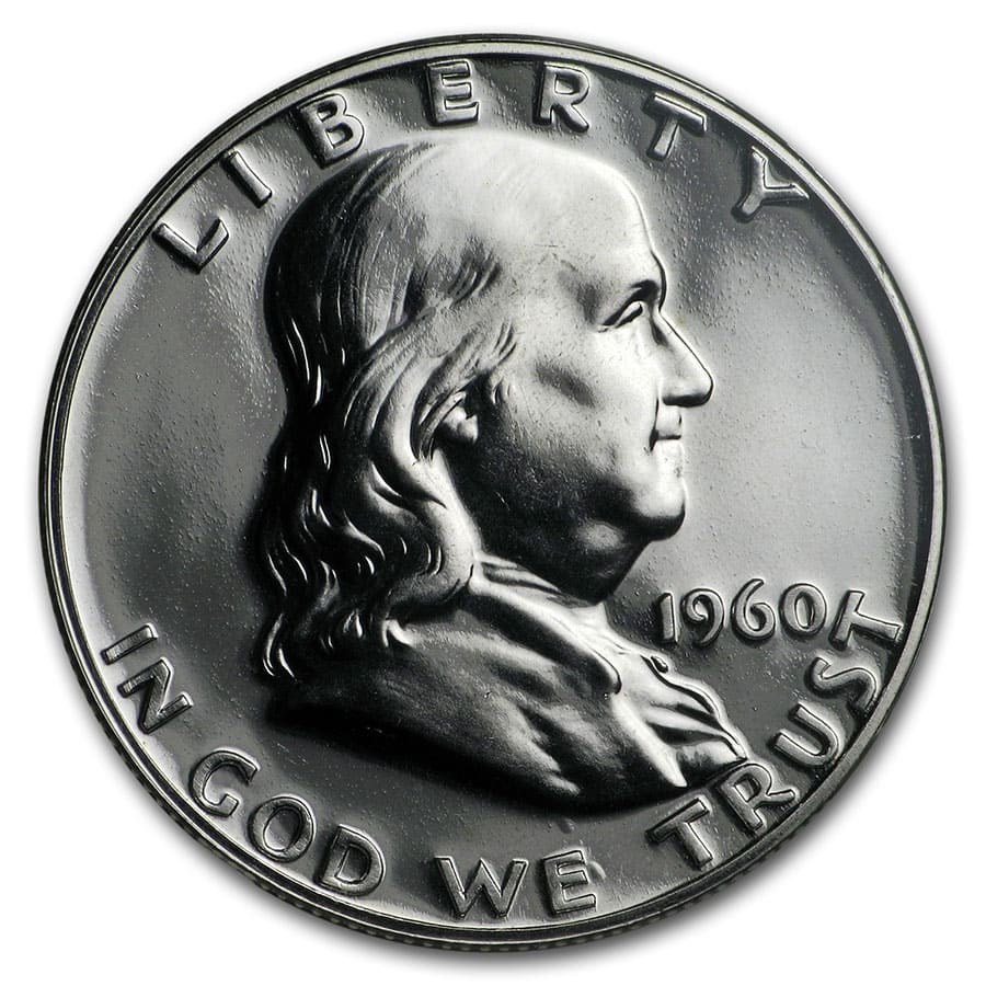 1960 Franklin Half Dollar PF-65 NGC