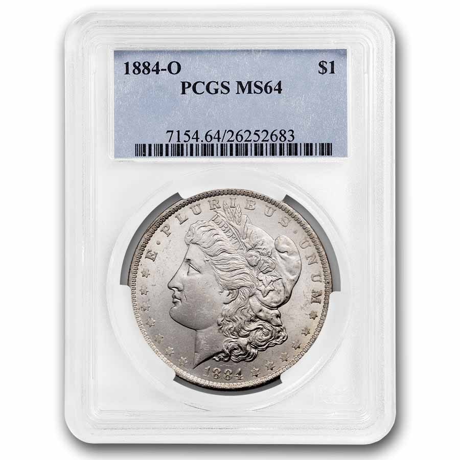 1884-O Morgan Dollar MS-64 PCGS