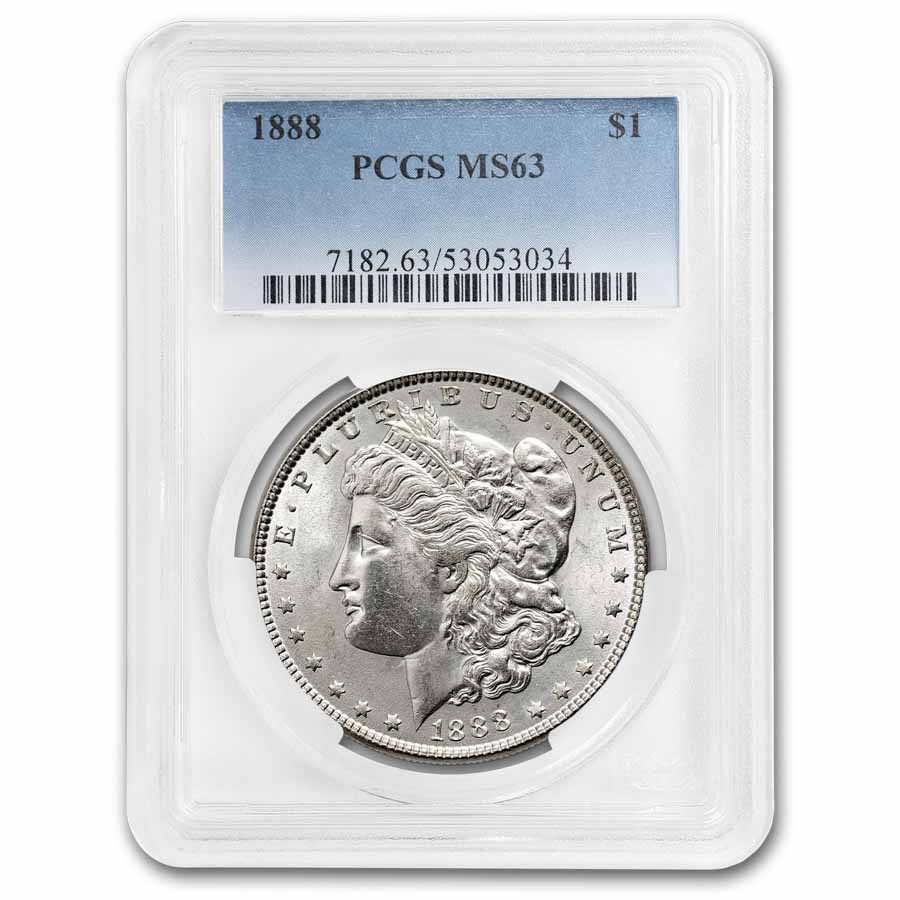 1888 Morgan Dollar MS-63 PCGS