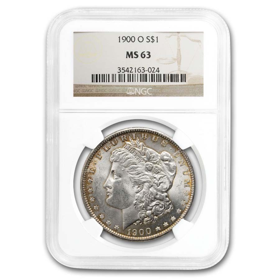 1900-O Morgan Dollar MS-63 NGC