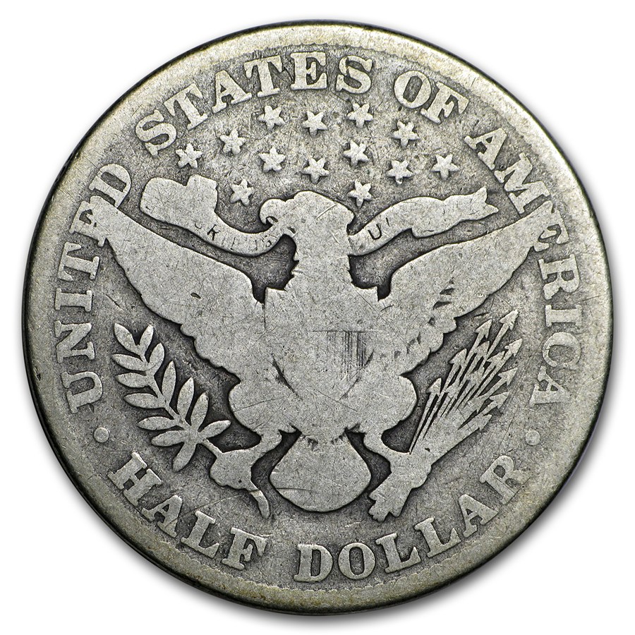 1915 Barber Half Dollar Good