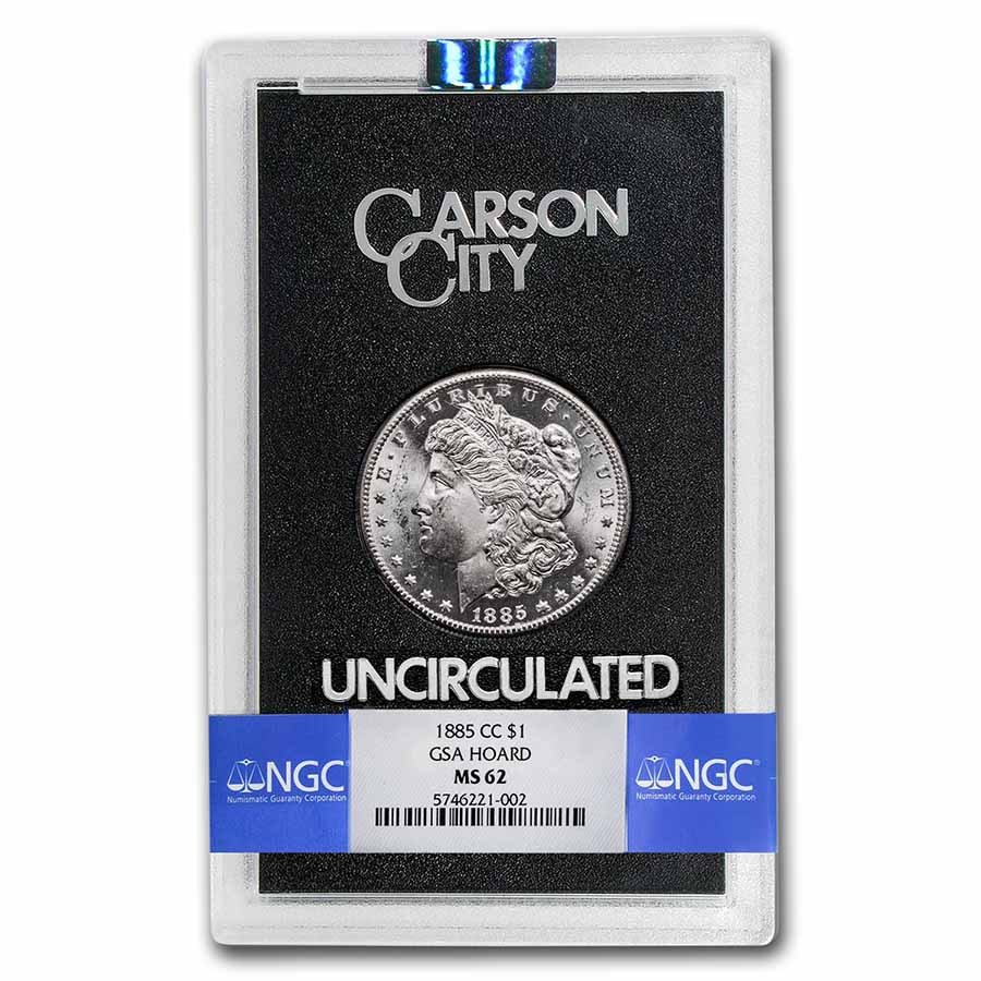 1885-CC Morgan Dollar MS-62 NGC (GSA)