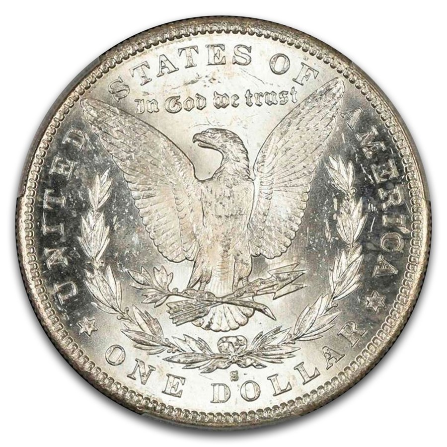 1889-S Morgan Dollar MS-65 PCGS