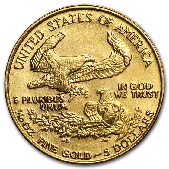 1986 1/10 oz American Gold Eagle BU (MCMLXXXVI)