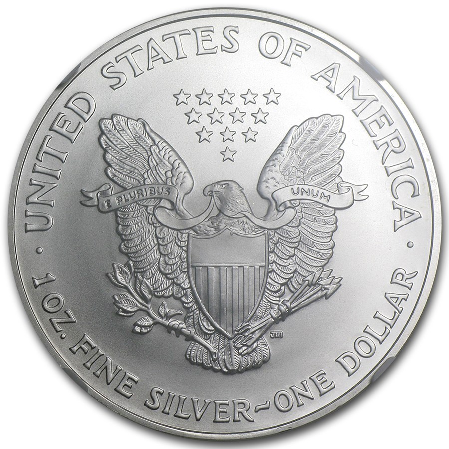 2003 American Silver Eagle MS-69 NGC