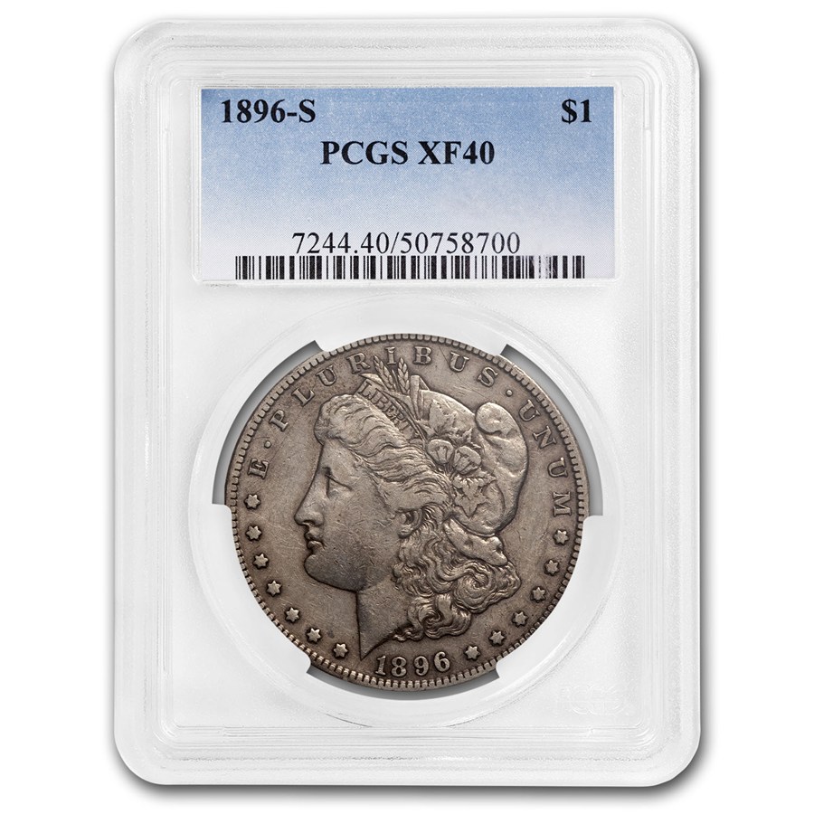 1896-S Morgan Dollar XF-40 PCGS