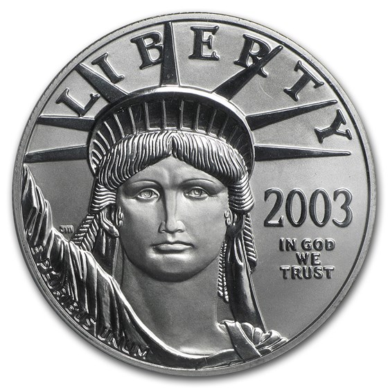 2003 1 oz American Platinum Eagle MS-69 PCGS