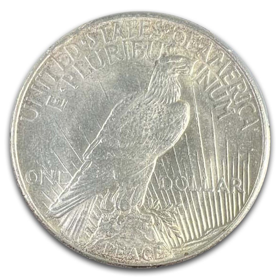 1921 Peace Dollar MS-62 PCGS