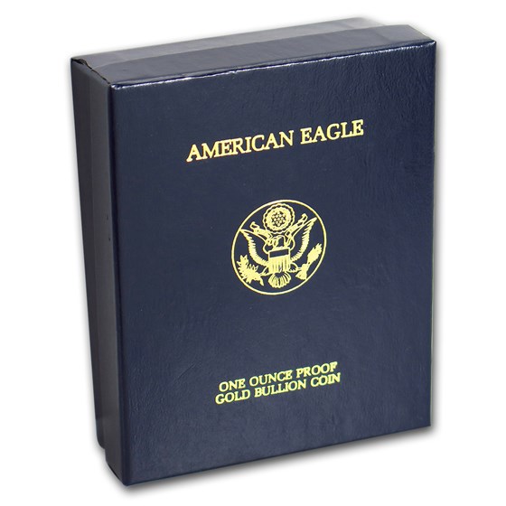 2000-W 1 oz Proof American Gold Eagle (w/Box &amp; COA)