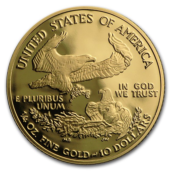 2003-W 1/4 oz Proof American Gold Eagle (w/Box &amp; COA)