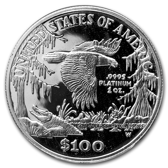 1999-W 4-Coin Proof American Platinum Eagle Set (w/Box &amp; COA)