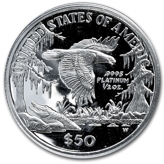 1999-W 4-Coin Proof American Platinum Eagle Set (w/Box &amp; COA)
