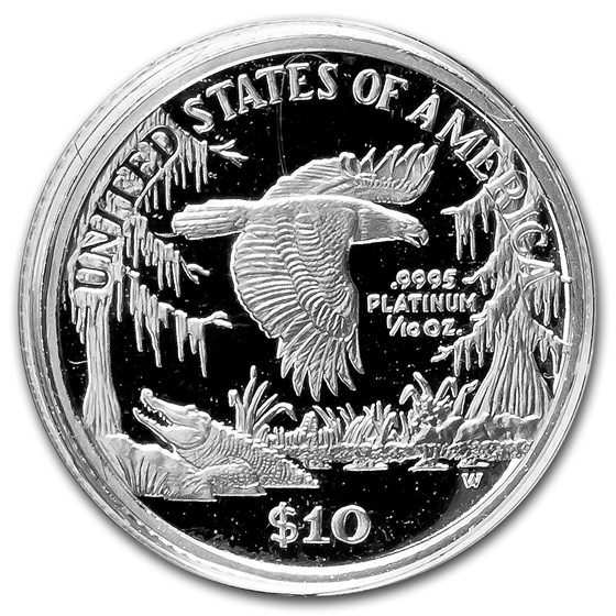 1999-W 4-Coin Proof American Platinum Eagle Set (w/Box &amp; COA)