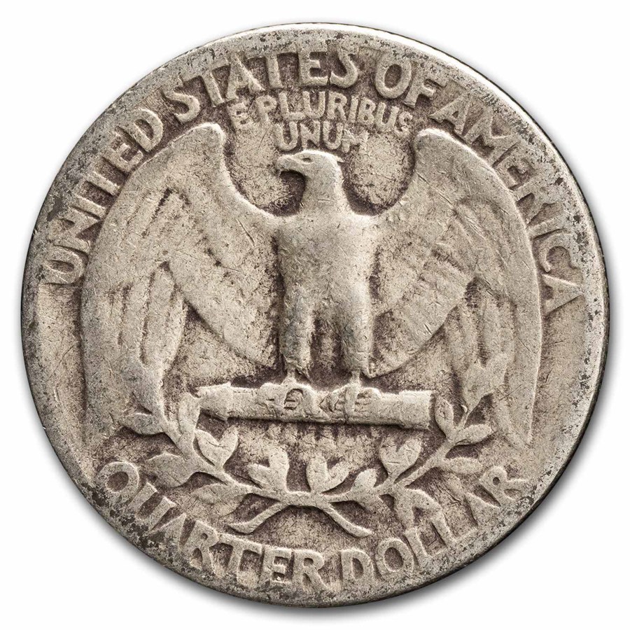 1951 Washington Quarter 40-Coin Roll Avg Circ