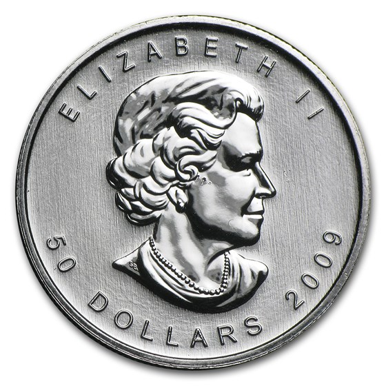 2009 Canada 1 oz Platinum Maple Leaf BU