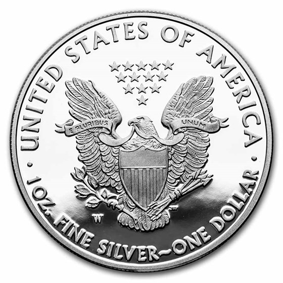 1 oz Proof American Silver Eagle (Random Year, w/Box &amp; COA)