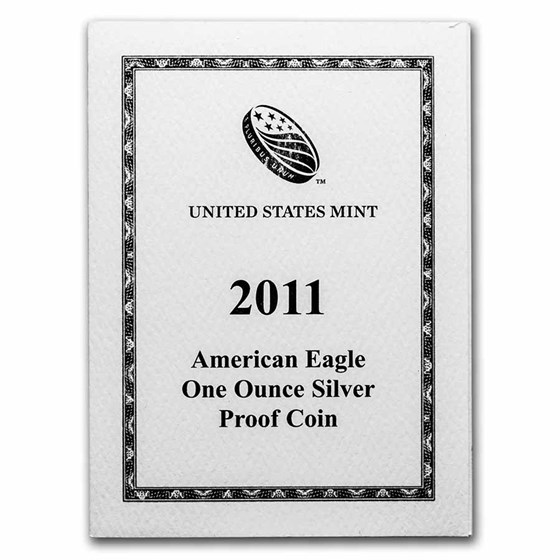 1 oz Proof American Silver Eagle (Random Year, w/Box &amp; COA)