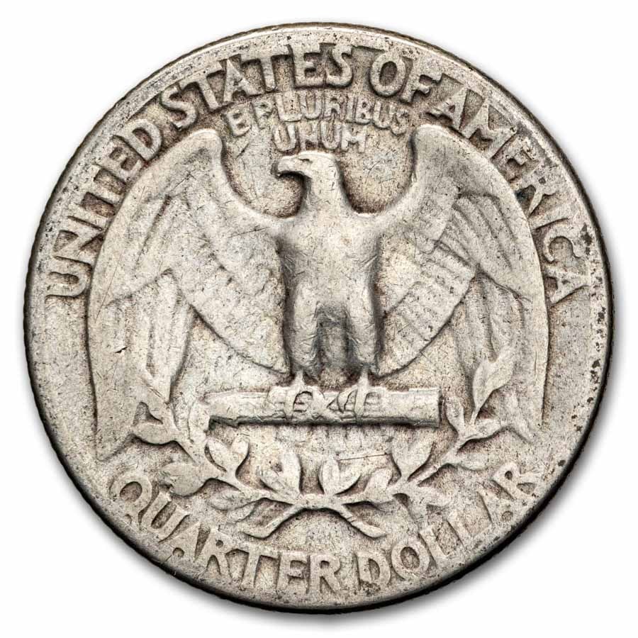 1948 Washington Quarter 40-Coin Roll Avg Circ