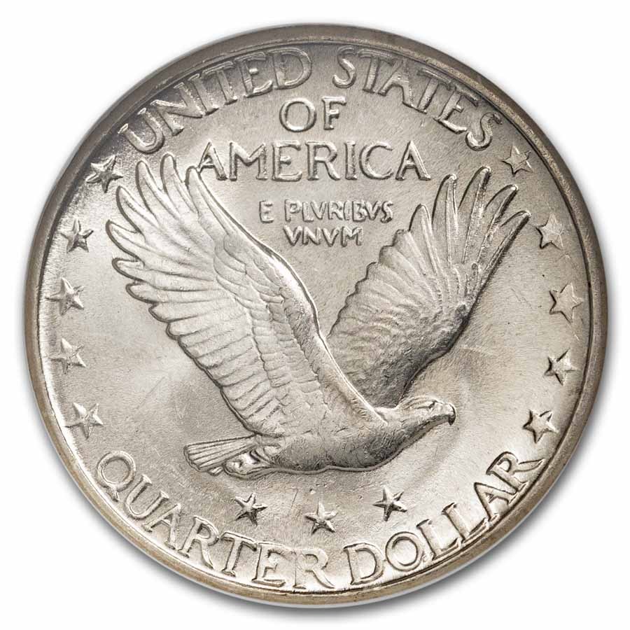 1926-D Standing Liberty Quarter MS-64 NGC