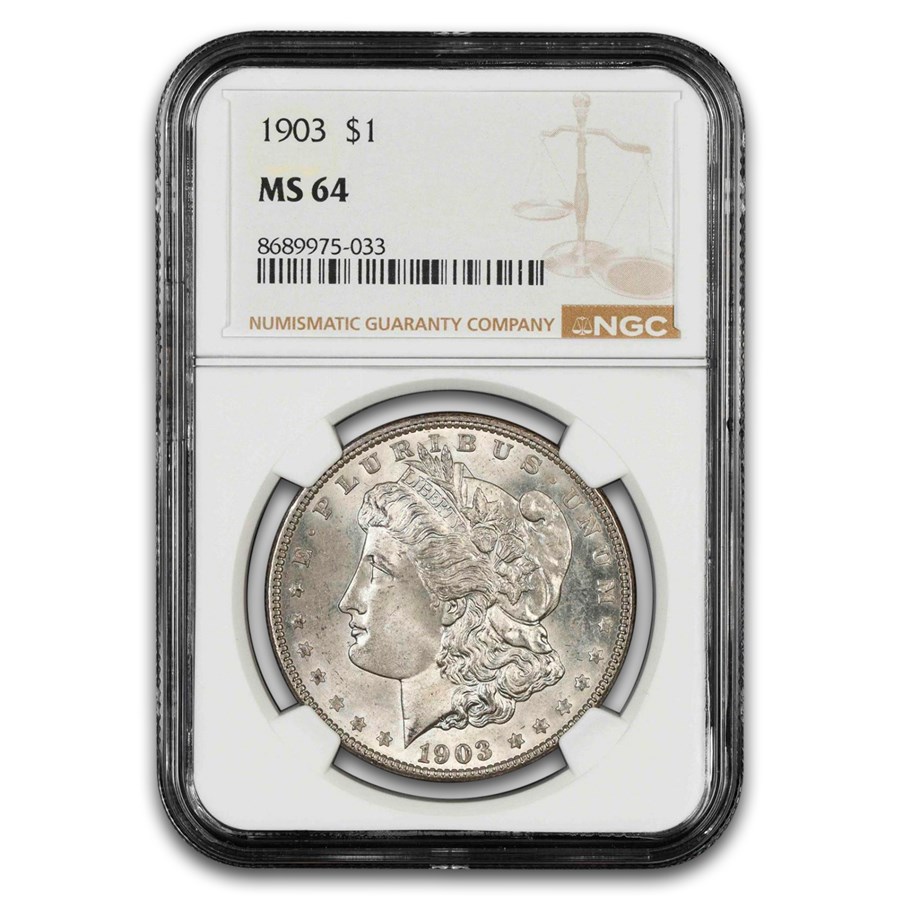 1903 Morgan Dollar MS-64 NGC
