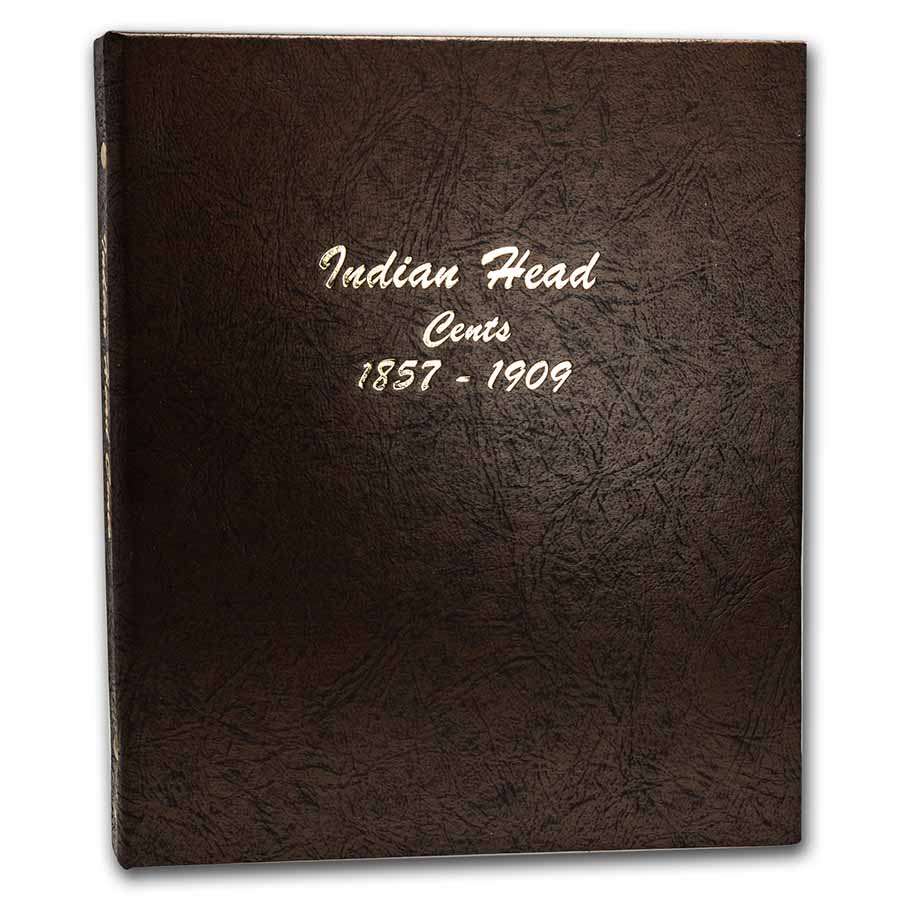 Dansco Album #7101 - Indian Head Cents 1857-1909