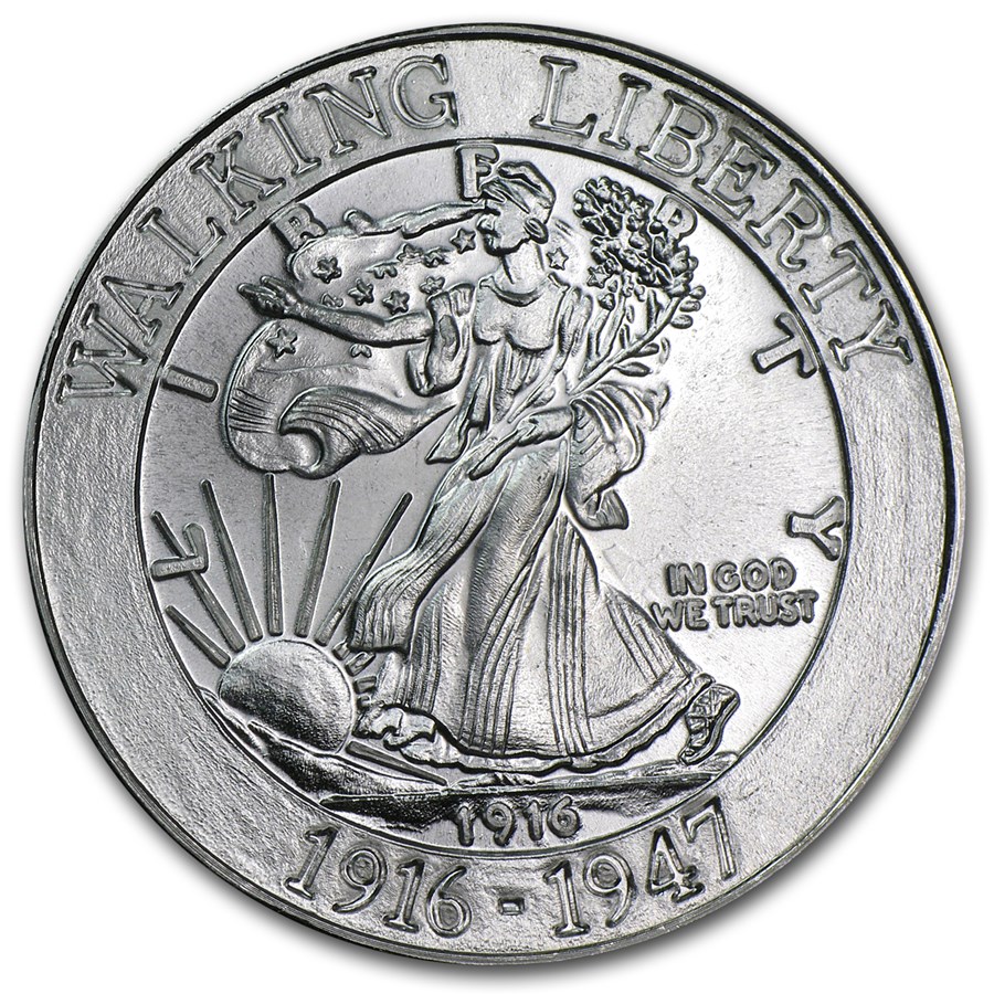 1 oz Silver Round - Walking Liberty (1916-1947)
