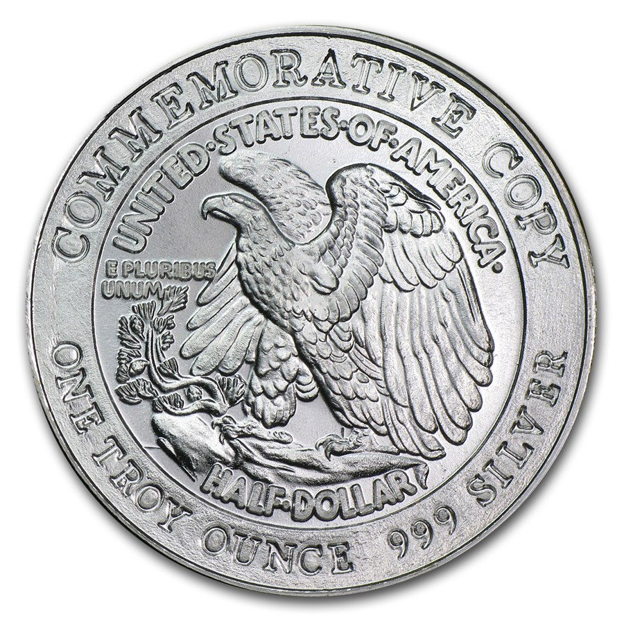 1 oz Silver Round - Walking Liberty (1916-1947)