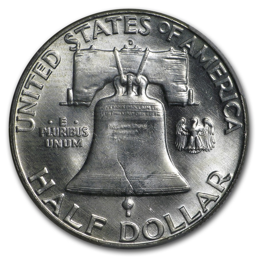1963-D Franklin Half Dollar MS-65 PCGS