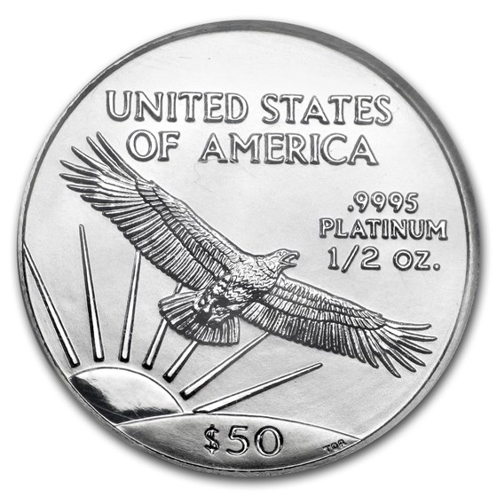 2002 1/2 oz American Platinum Eagle MS-70 NGC