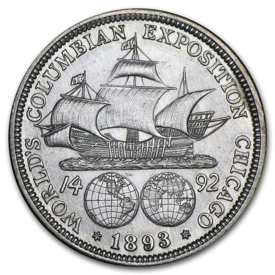 1893 Columbian Expo Half Dollar BU