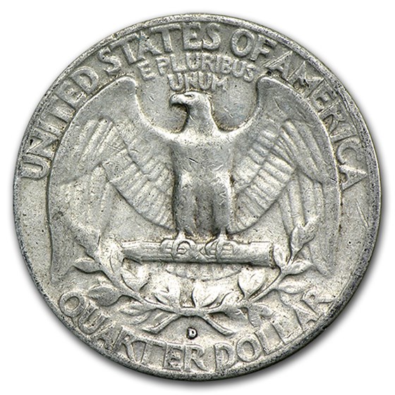 90% Silver Washington Quarters $100 Face Value Bag