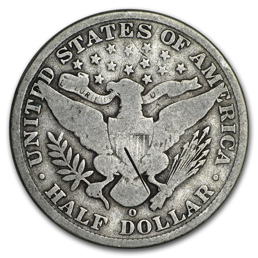 1892-1915 Barber Half Dollars Avg Circ