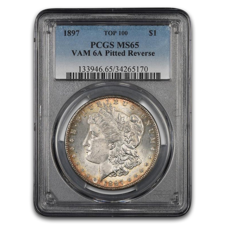 1897 MS-65 PCGS (VAM-6A, Pitted Rev, Top-100)
