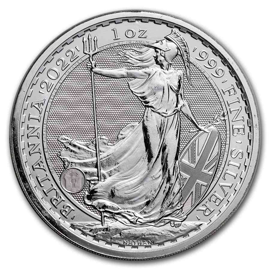 Great Britain 1 oz Silver Britannia BU (Random Year) Great Britain 1 oz Silver Britannia BU (Random Year)