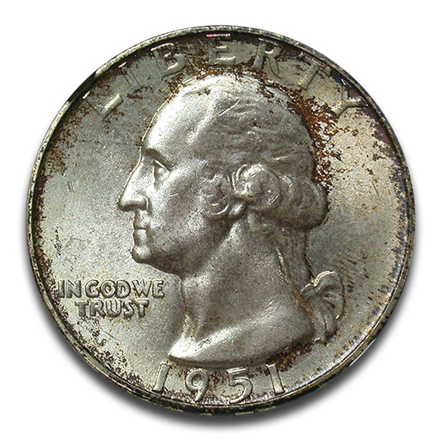 1951-D Washington Quarter MS-67 NGC