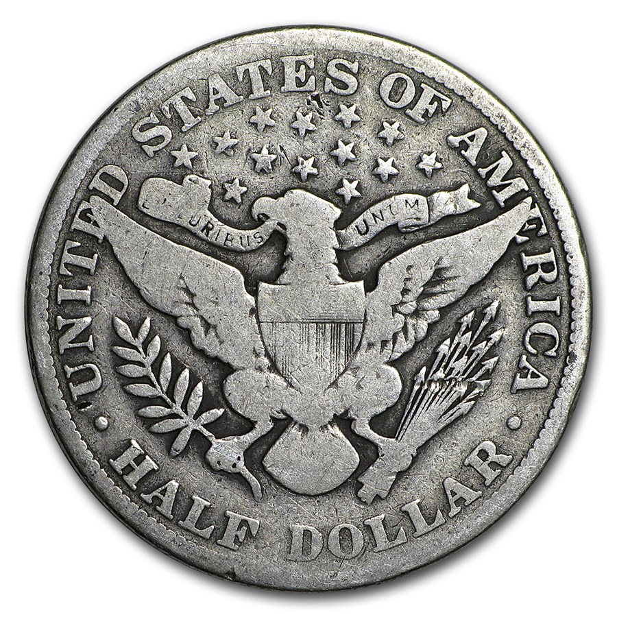 1911 Barber Half Dollar VG