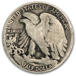 1918-D Walking Liberty Half Dollar Good