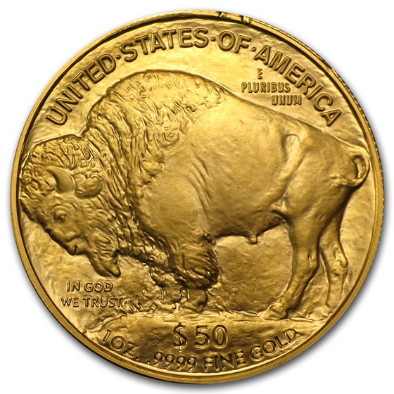1 oz Gold Buffalo (Abrasions)