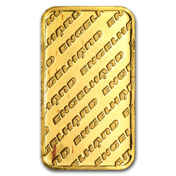 1/2 oz Gold Bar - Engelhard