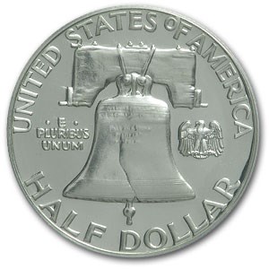 1963 Franklin Half Dollar PR-66 CAMEO PCGS