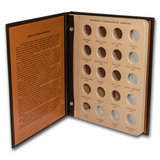 Dansco Album #7143 - State Quarters 1999-2008 - P&amp;D