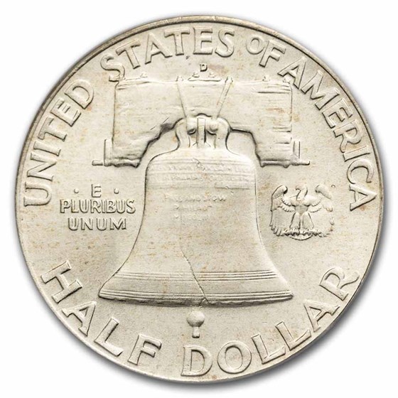 1951-D Franklin Half Dollar MS-64 PCGS (FBL)