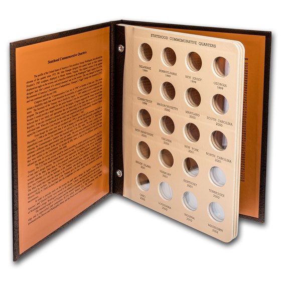 Dansco Album #7146 - State Quarters 1999-2009 - Date Set
