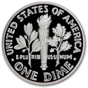 2009-S Silver Roosevelt Dime Gem Proof