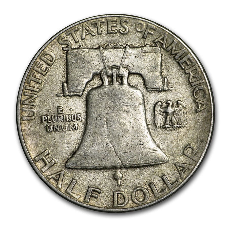 1955 Franklin Half Dollar XF (Bugs Bunny Variety)
