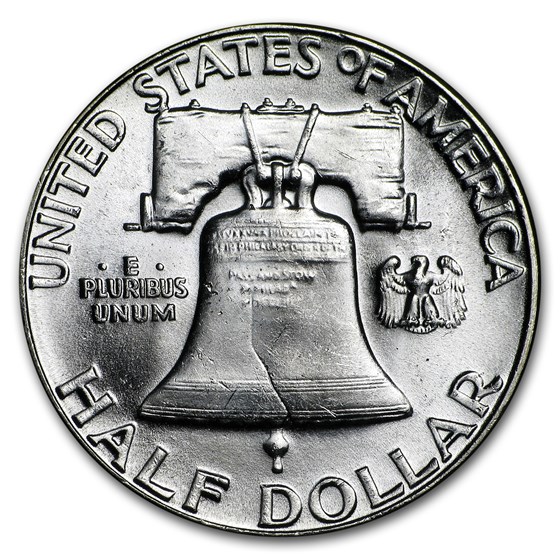 1960 Franklin Half Dollar BU