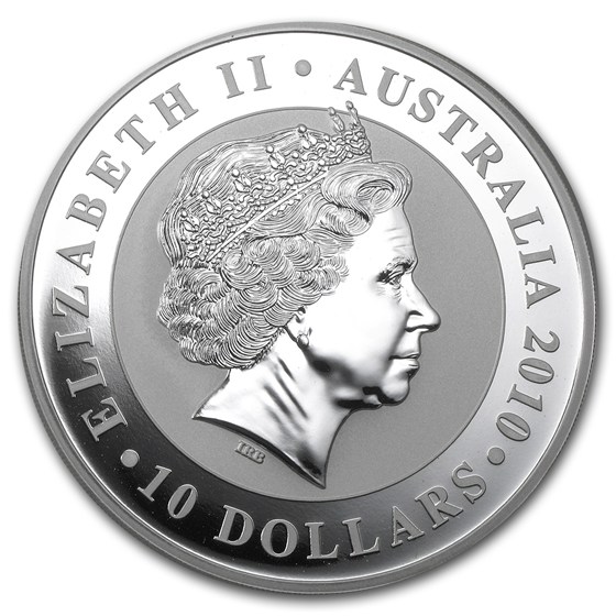 2010 Australia 10 oz Silver Koala BU