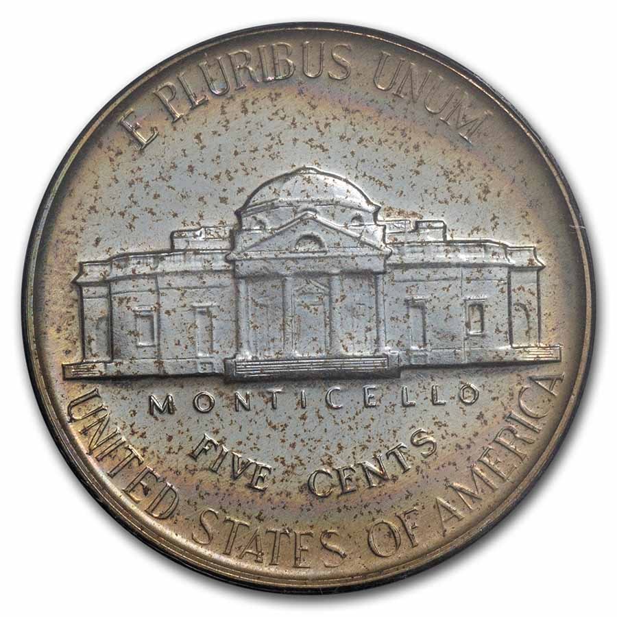 1942 U.S. Proof Set (5-Coins, In Hard Plastic Holder)